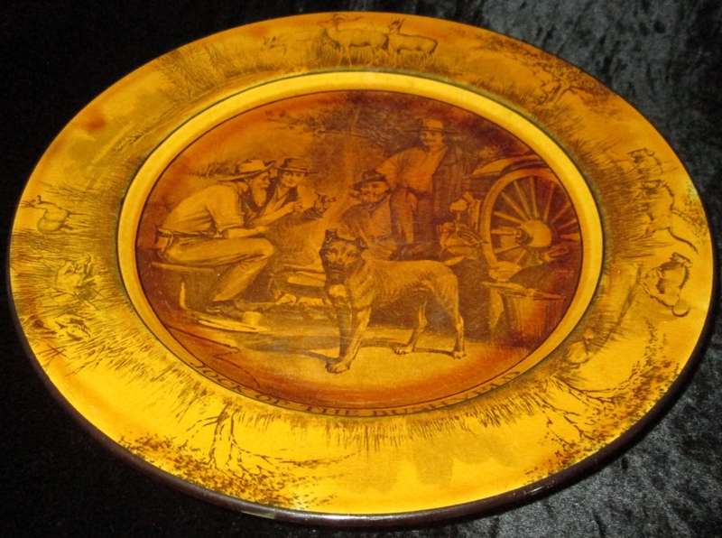 Wall Decor- Display Plate  - Royal Doulton Jock of The Bushveld D5459