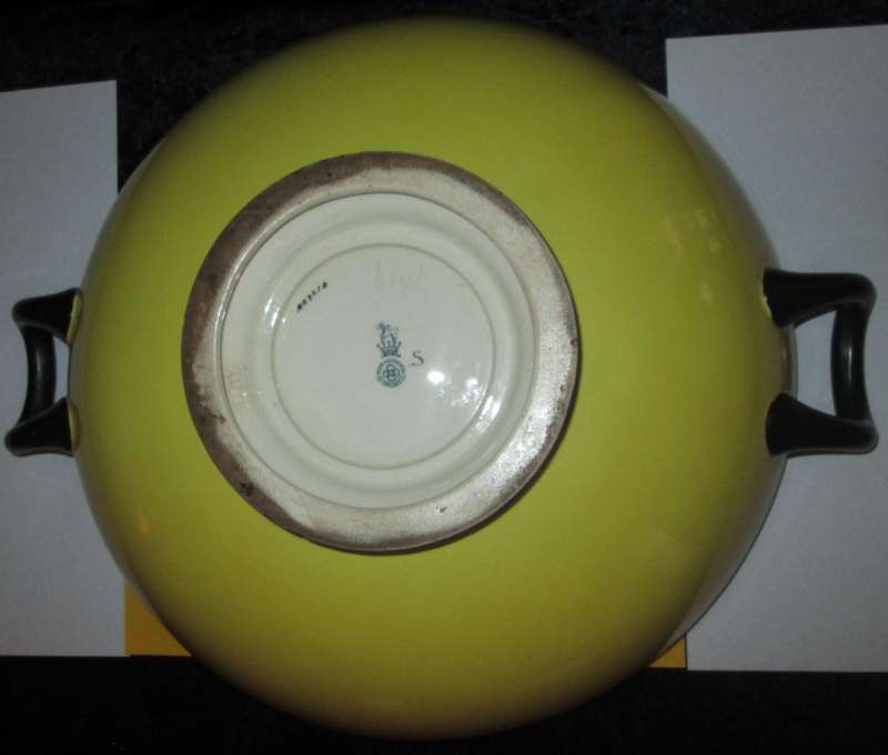 1919/1920-Burslem Art Ware Bowl from The Robert Allen Studio-Royal Doulton