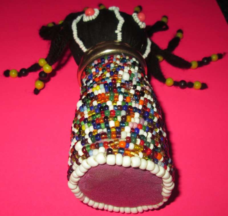 Home Decor-3 x Collectable Handmade African Ndebele Dolls