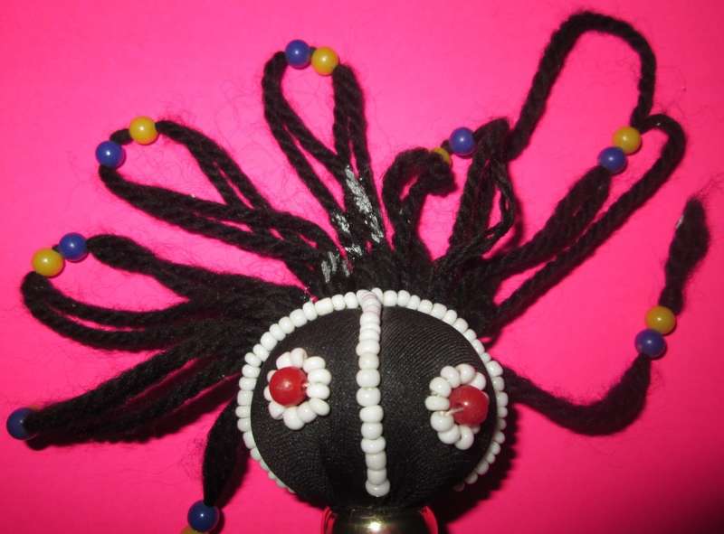Home Decor-3 x Collectable Handmade African Ndebele Dolls