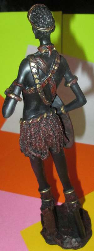 Home Decor-Collectable African Male Figure made from Resin.