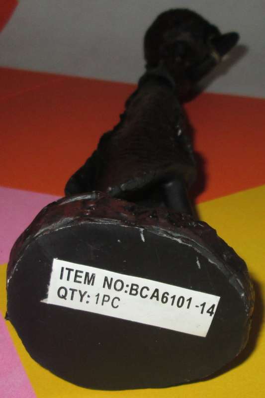 Home Decor-Collectable African Female Figure made from Resin-Chipped.