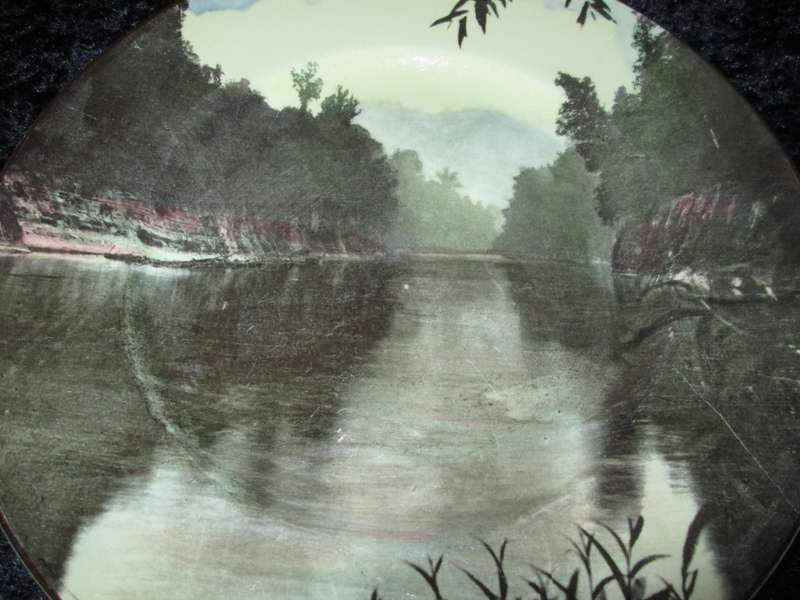 Home Decor-Display Plate-Royal Doulton Wanganui River New Zealand-D6039