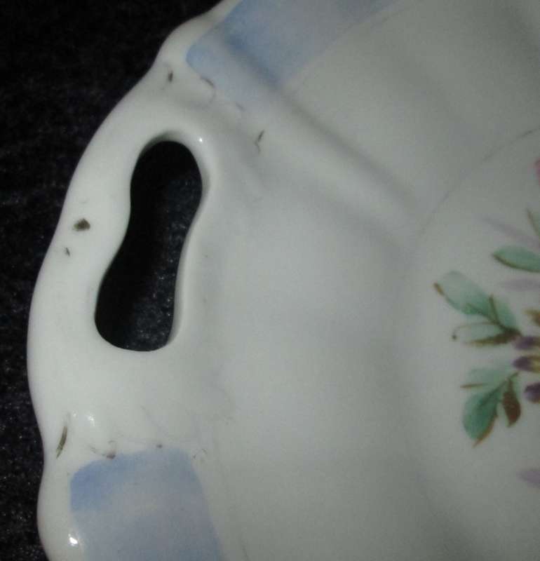 Home Decor-Display Plate-No Name-Flower Scenery.