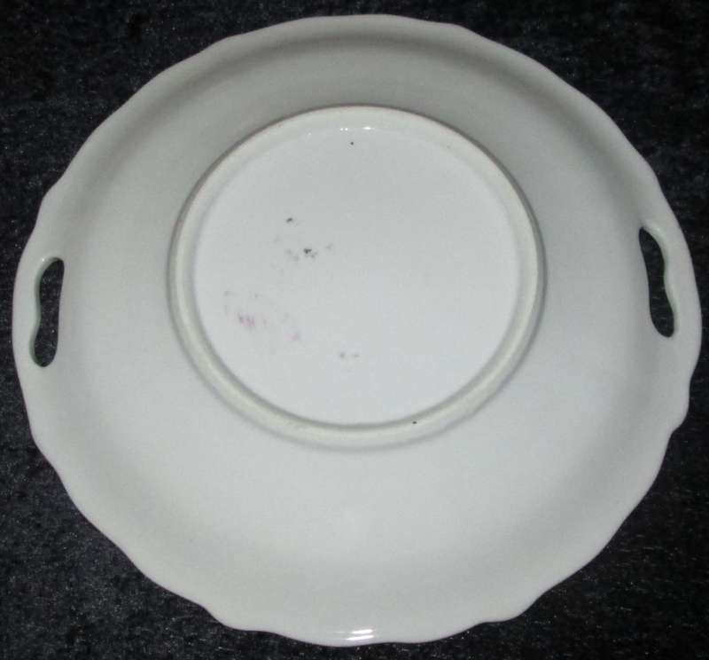 Home Decor-Display Plate-No Name-Flower Scenery.