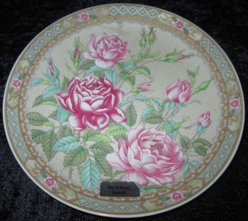 Home Decor-Display Plate-BWA Product Japan Imperial Imari display plate of 16cm Diameter