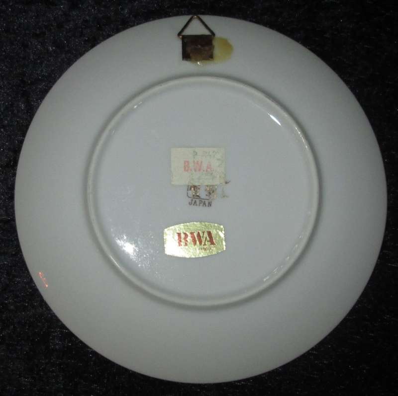 Home Decor-Display Plate-BWA Product Japan Imperial Imari display plate of 16cm Diameter