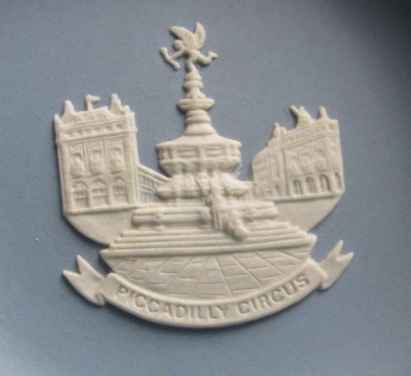 Home Decor-Display Plate-Wedgwood Piccadilly Circus Made in England