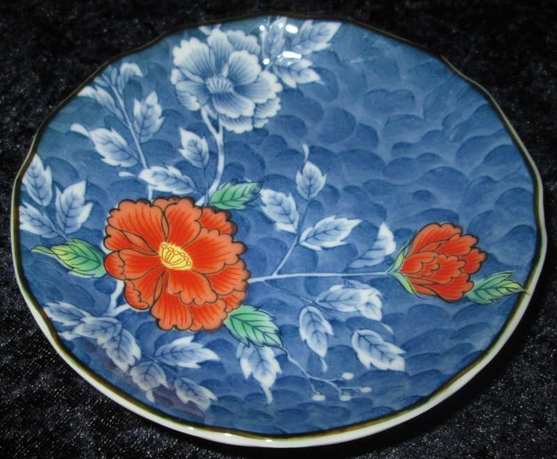 Home Decor-Display Plate-Genuine Imperial Imari 12CM Diameter