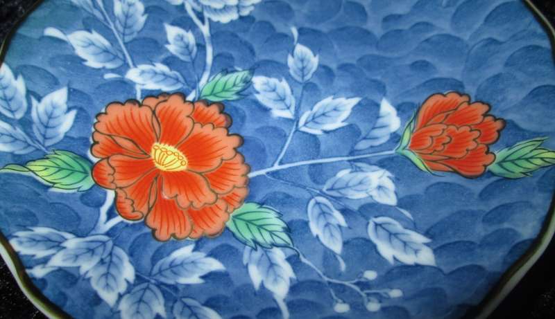 Home Decor-Display Plate-Genuine Imperial Imari 12CM Diameter