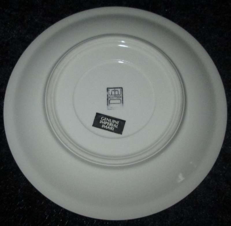 Home Decor-Genuine Imperial Imari Display Plate 15.5 cm Diameter