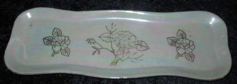 Home Decor-Luster Ware Tray 20cm in length