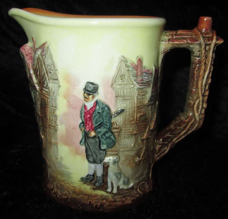 Home Decor-Royal Doulton Bill Sykes from Oliver Twist Jug D6396