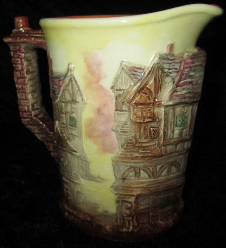 Home Decor-Royal Doulton Bill Sykes from Oliver Twist Jug D6396