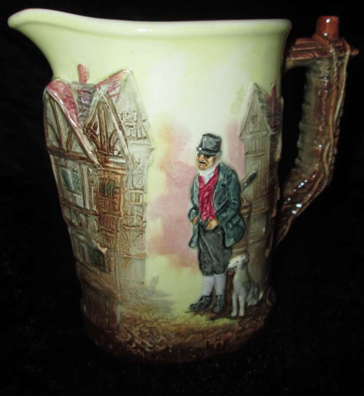 Home Decor-Royal Doulton Bill Sykes from Oliver Twist Jug D6396
