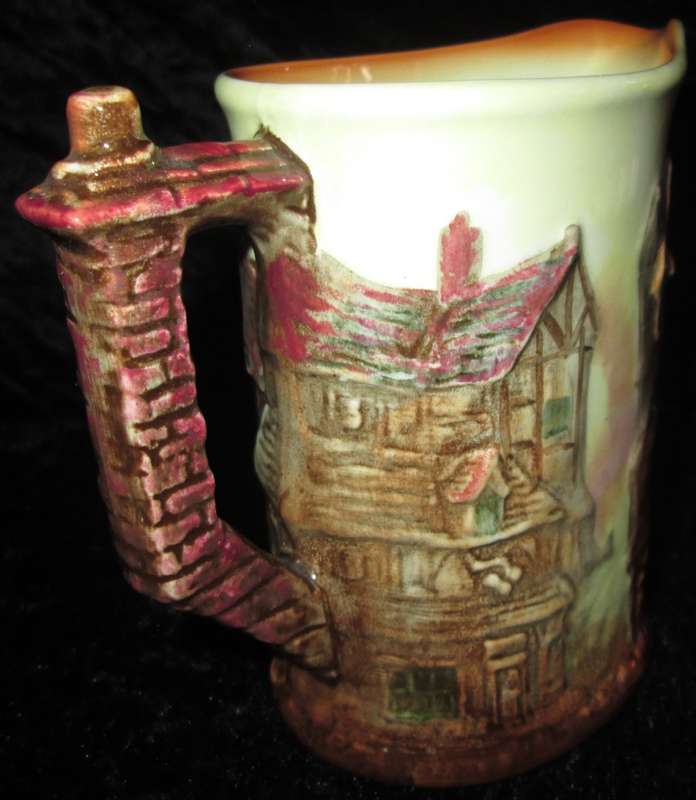 Home Decor-Kitchen Ware-Royal Doulton Bill Sykes from Oliver Twist Jug D6396
