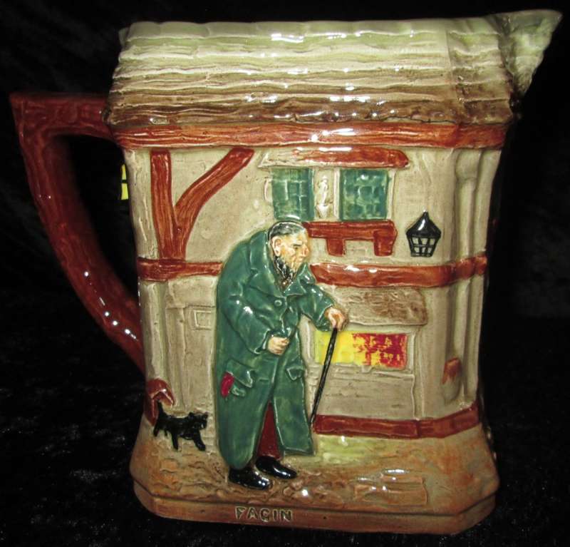 Home Decor-Kitchen Ware-Royal Doulton `Oliver Twist` Jug `22`