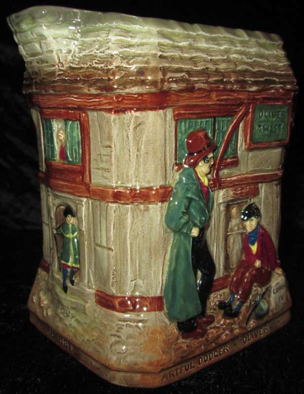 Home Decor-Kitchen Ware-Royal Doulton `Oliver Twist` Jug `22`