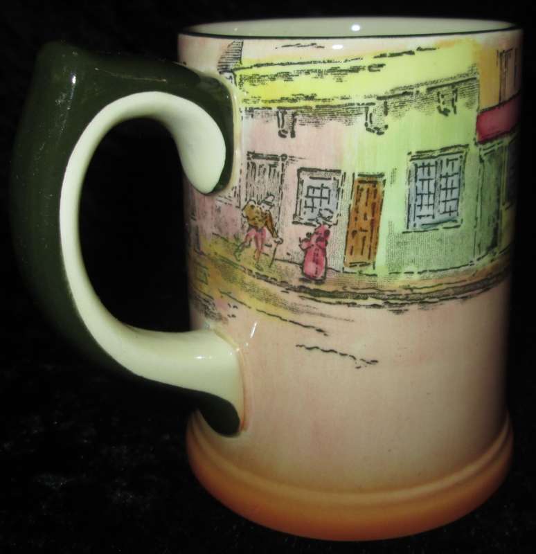 Home Decor-Kitchen Ware-Royal Doulton Dickens Ware `Mr. Micawber ` D6327 Mug