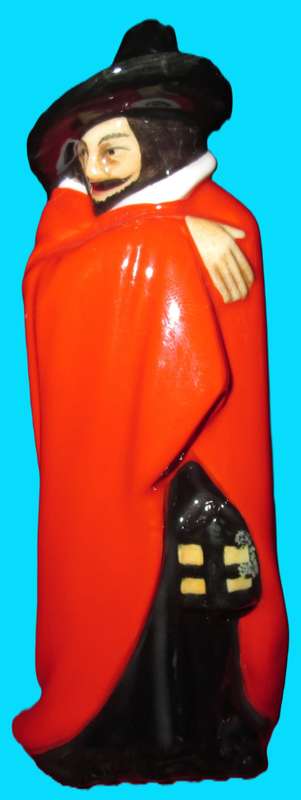 1988 Miniature Royal Doulton Figurine in Box-Guy Fawkes HN3271-Hand Made and Hand Decorated.