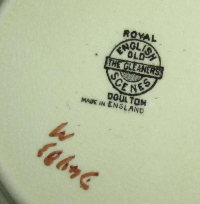 Home Decor-Wall Decor-Royal Doulton Small Bowl-The Gleaners Scenes 1930`s