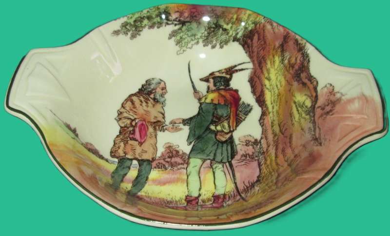 Home Decor-Wall Decor-Royal Doulton Small Bowl-Under the Greenwood Tree D6341