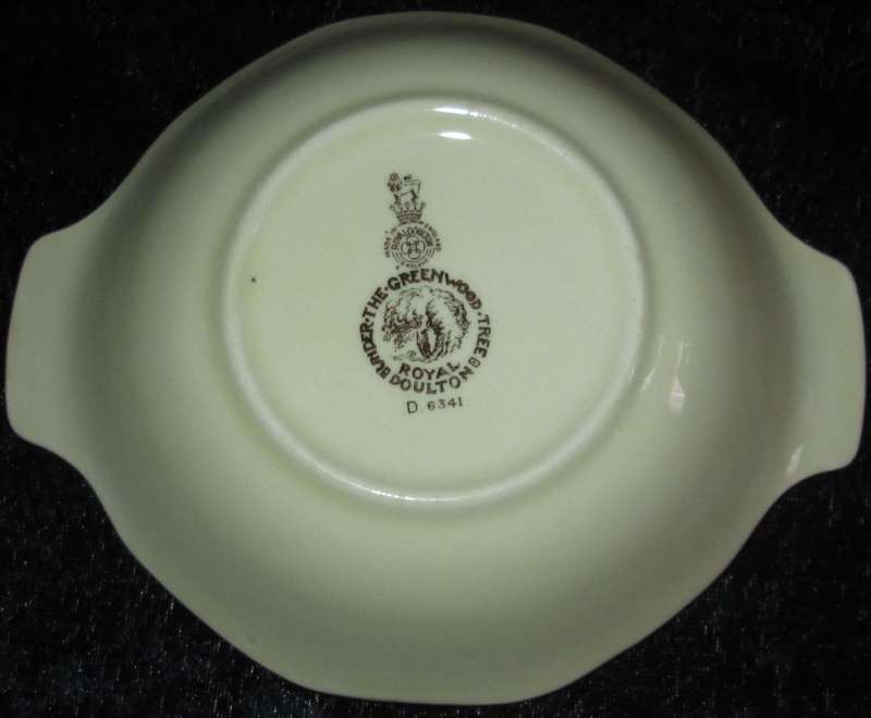 Home Decor-Wall Decor-Royal Doulton Small Bowl-Under the Greenwood Tree D6341