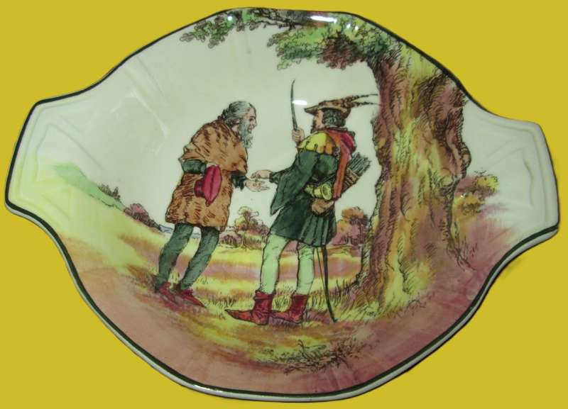 Home Decor-Wall Decor-Royal Doulton Small Bowl-Under the Greenwood Tree D6341