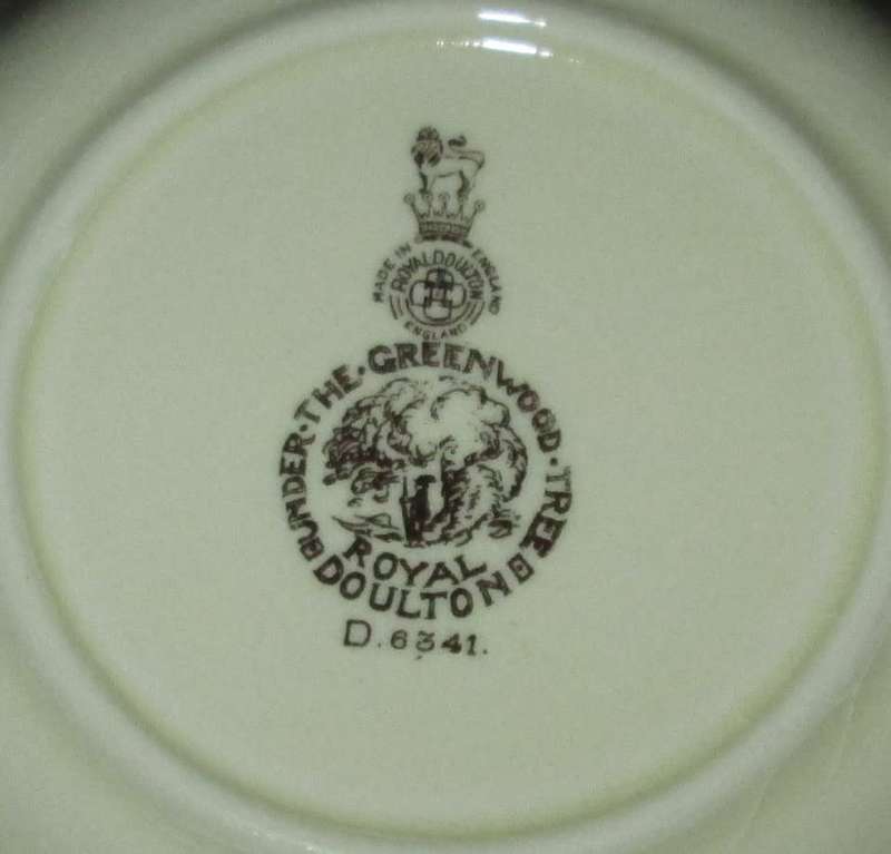 Home Decor-Wall Decor-Royal Doulton Small Bowl-Under the Greenwood Tree D6341