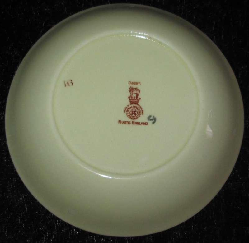 Home Decor-Wall Decor-Royal Doulton Small Bowl-Rustic England D5297