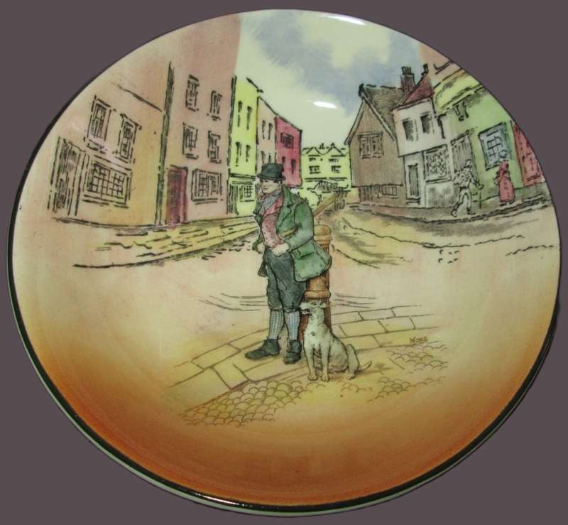 Home Decor-Wall Decor-Royal Doulton Small Bowl-Dickens Ware Bill Sykes