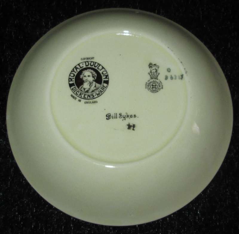 Home Decor-Wall Decor-Royal Doulton Small Bowl-Dickens Ware Bill Sykes