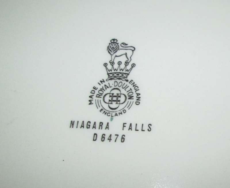 Wall Decor-Royal Doulton Plate-`Niagara Falls` D6476
