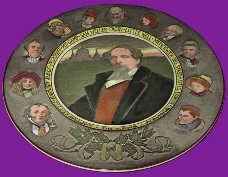 Wall Decor-Royal Doulton Plate-DICKENS D6306