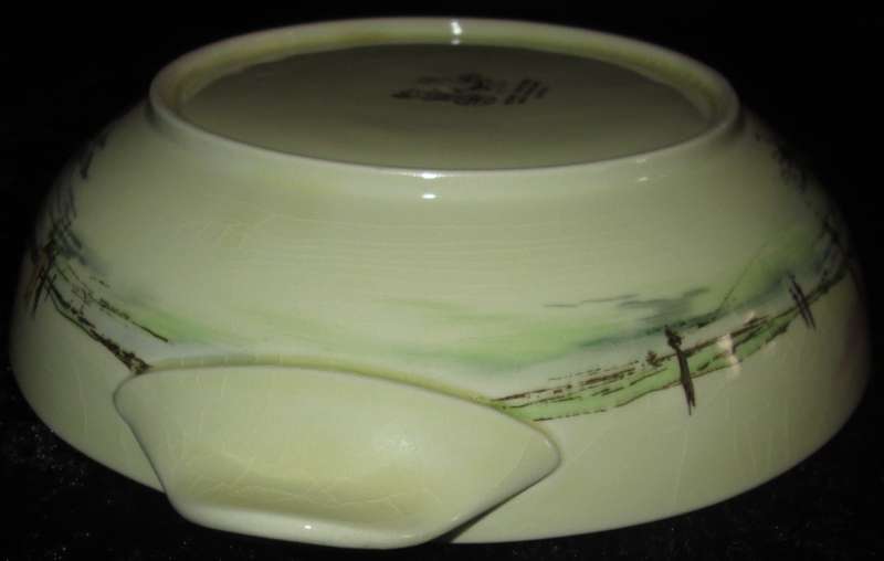 Kitchen Ware-Royal Doulton Bowl with tab handles-Home Waters D6434