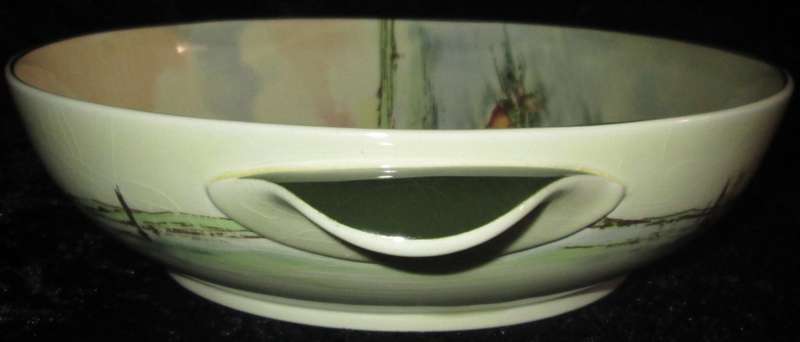Kitchen Ware-Royal Doulton Bowl with tab handles-Home Waters D6434