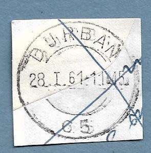 1961-Durban Cancel/Postmark/Post Mark