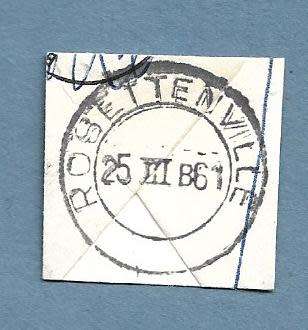 1961-Rosettenville Cancel/Postmark/Post Mark