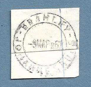 1961-Bramley Johannesburg Cancel/Postmark/Post Mark
