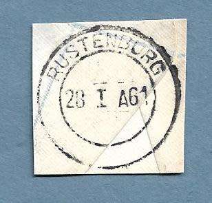 1961-Rustenburg Cancel/Postmark/Post Mark