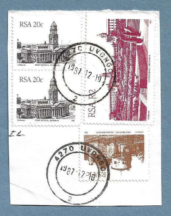 1987-Uvongo Cancel/Postmark/Post Mark
