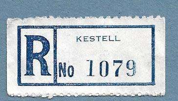 Registration Label-Kestell-R 1079