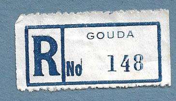 Registration Label-Gouda-R 148