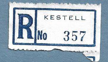 Registration Label-Kestell-R 357