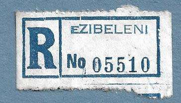 Registration Label-Ezibeleni -R 05510