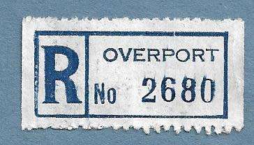 Registration Label-Overport -R 2680