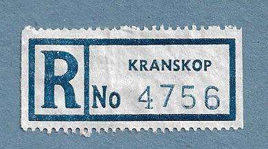 Registration Label-Kranskop-R 4756