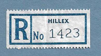 Registration Label-Hillex-R 1423