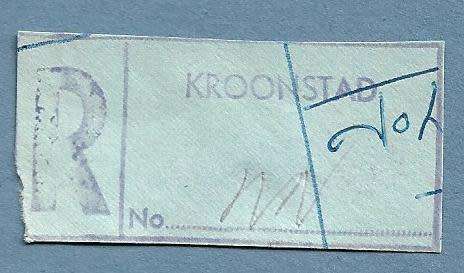 Registration Label-Kroonstad