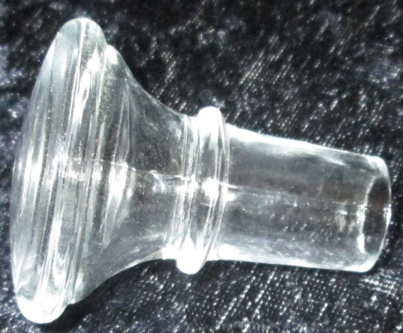 1950`s Glass Liquor Set Carafe and glasses -Made in France